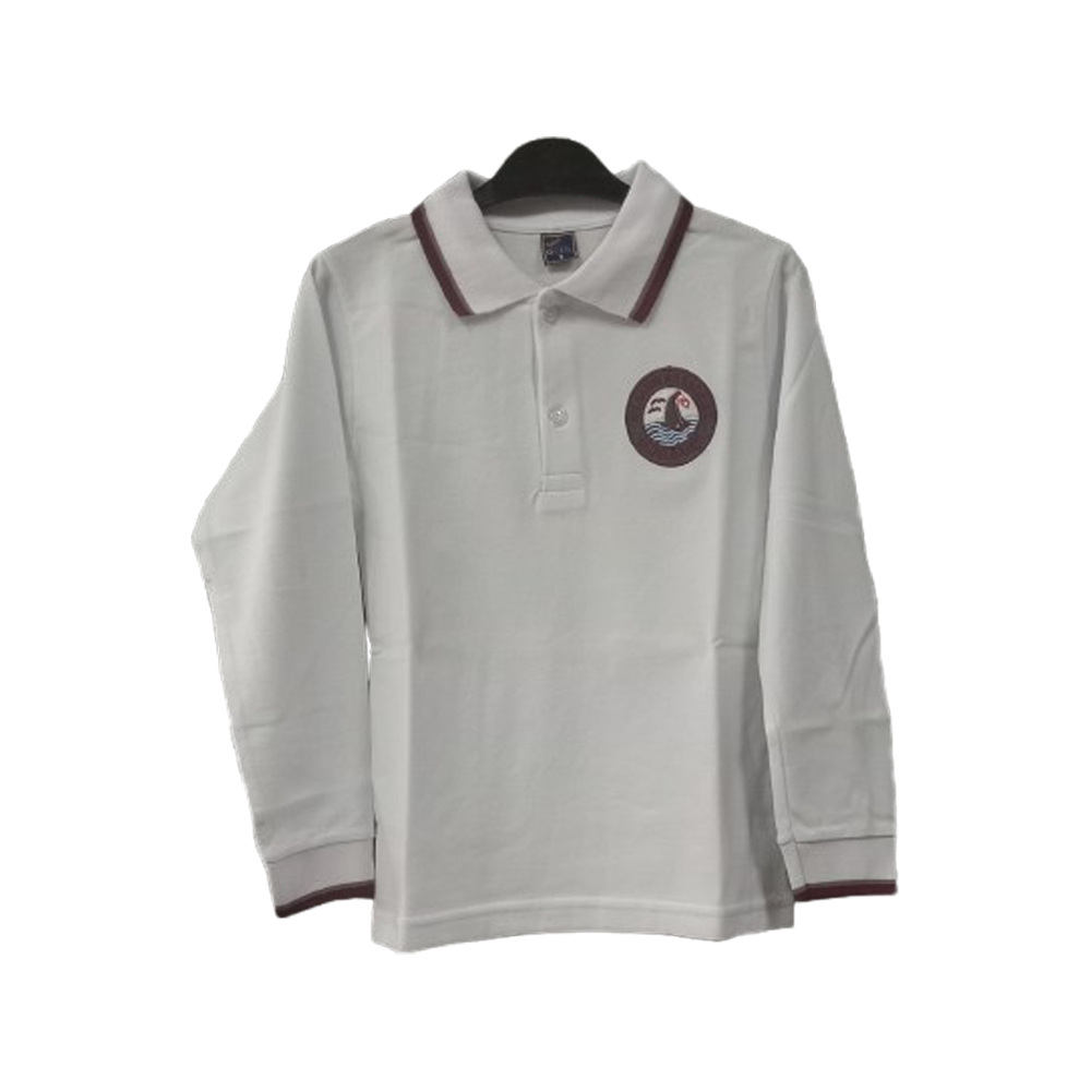 Ali Bayırlar İlkokulu Kız Öğrenci Polo Yaka Uzun Kollu Tshirt