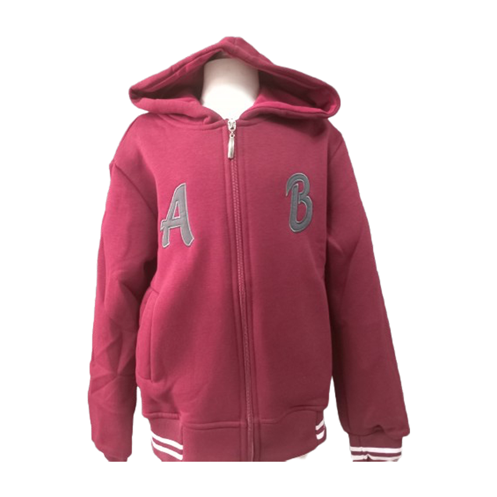 Ali Bayırlar İlkokulu Kız Öğrenci Kapşonlu Fermuarlı Sweatshirt