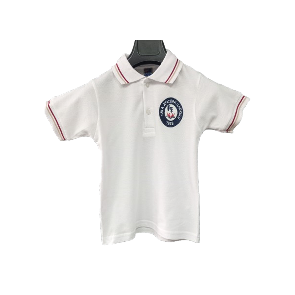 Urla Atatürk İlkokulu Kız Öğrenci Polo Yaka Kısa Kollu Tshirt