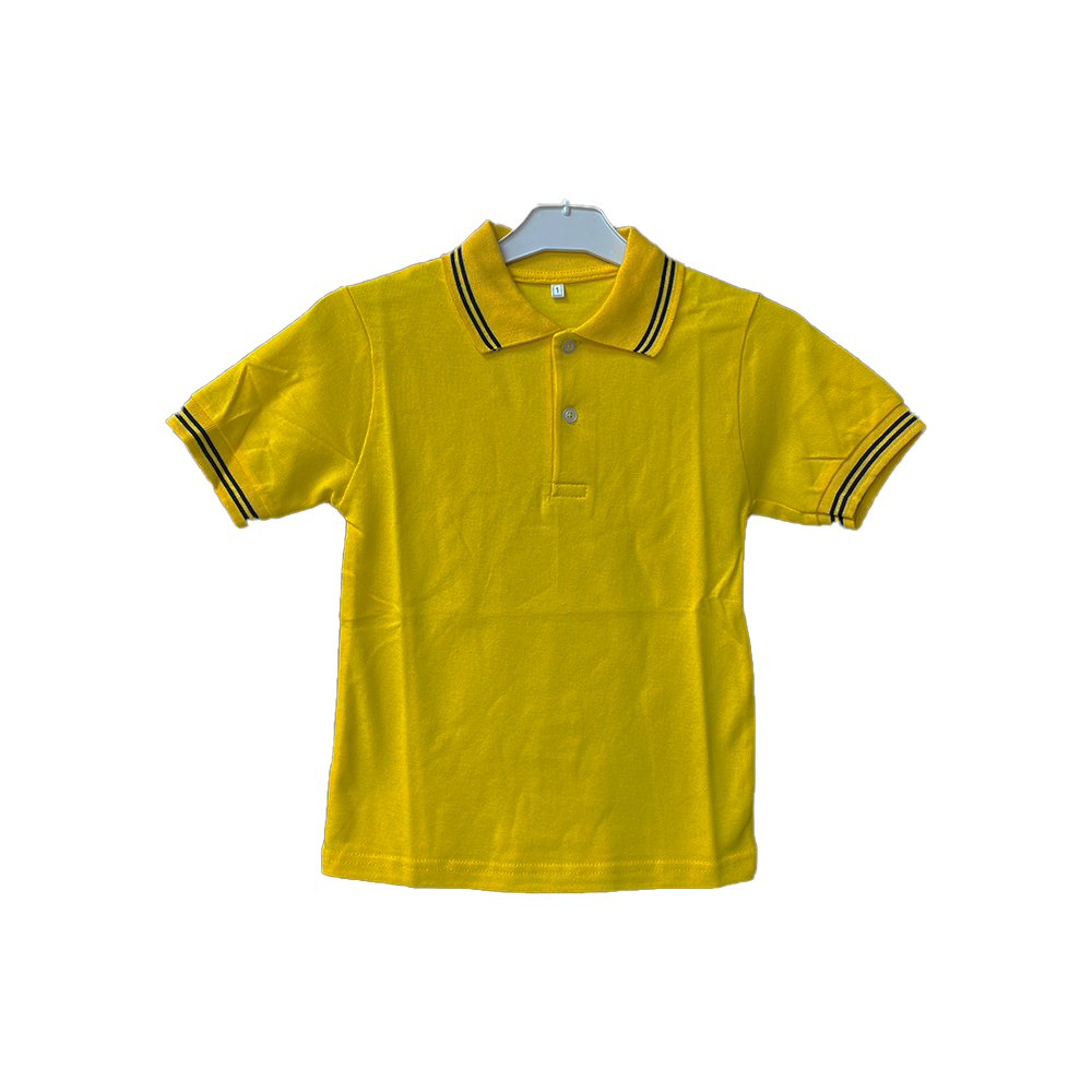 Çamlı İlkokulu Kız Öğrenci Polo Yaka Kısa Kollu Sweatshirt