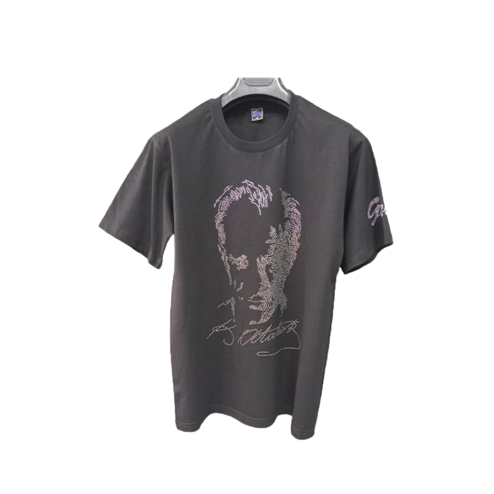 Dr. Güngör Özbek Anadolu Lisesi Kız Öğrenci Atatürk Taş Baskılı Tshirt