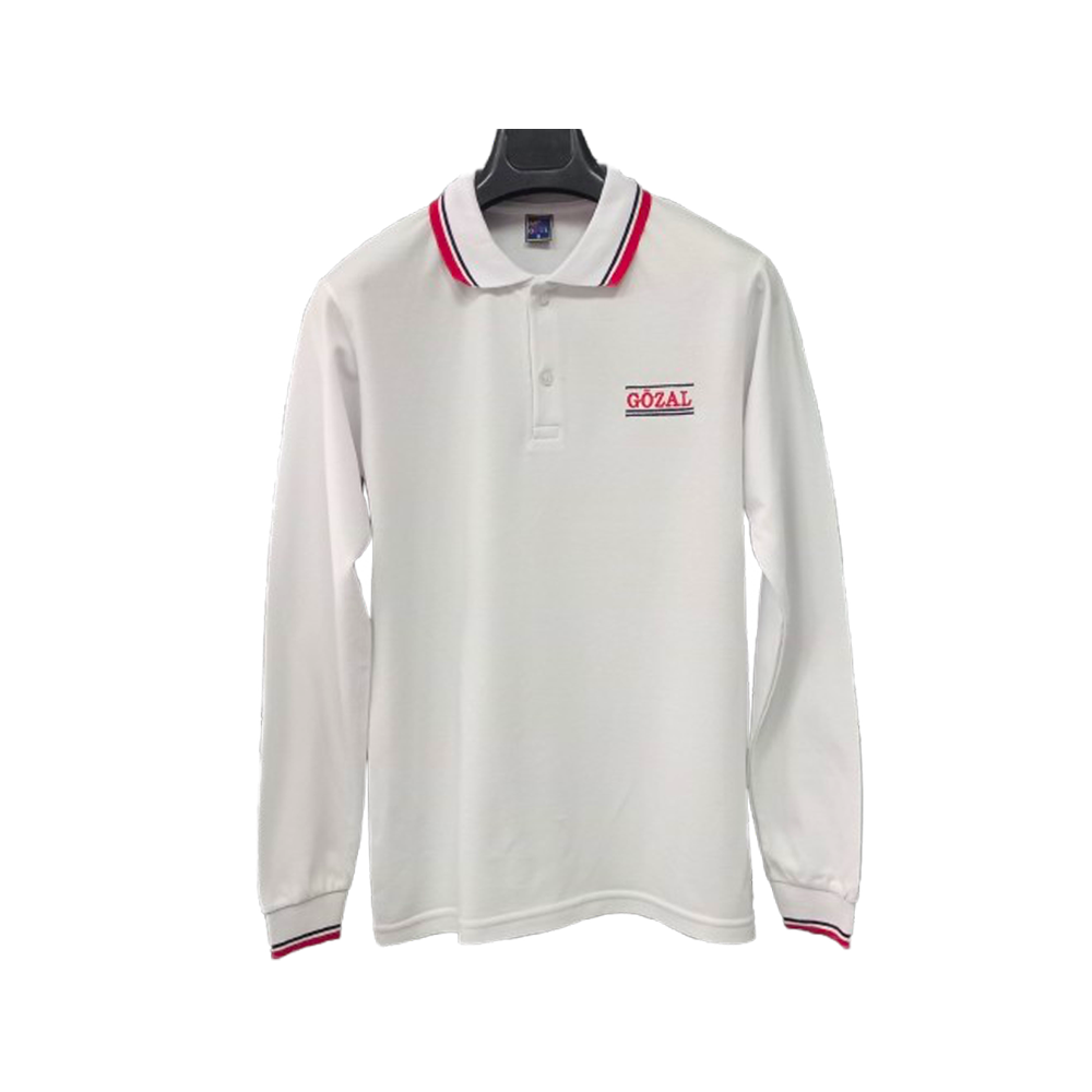 Dr. Güngör Özbek Anadolu Lisesi Erkek Öğrenci Polo Yaka Uzun Kollu Tshirt