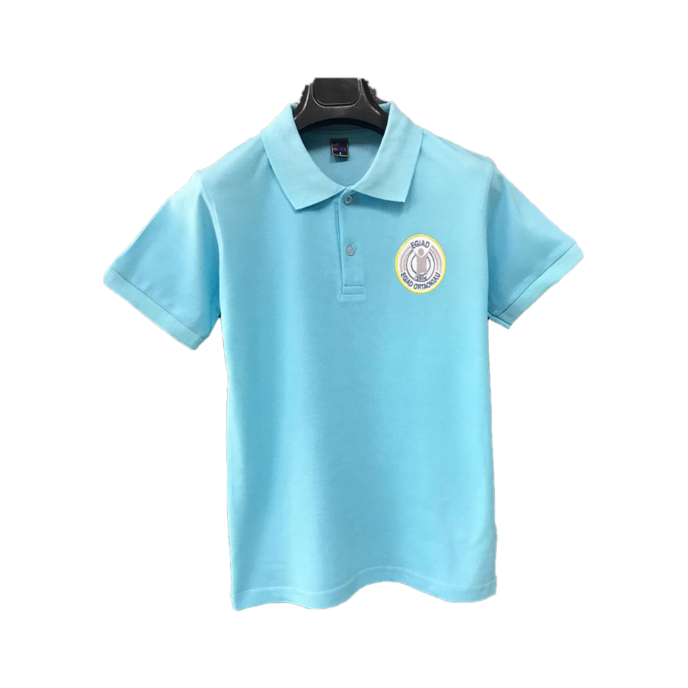 EGİAD Ortaokulu Kız Öğrenci Polo Yaka Kısa Kollu Tshirt