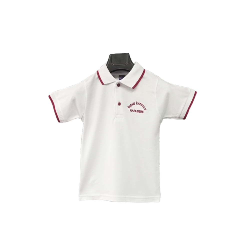 Narlıdere İnönü İlkokulu Kız Öğrenci Polo Yaka Kısa Kollu Tshirt