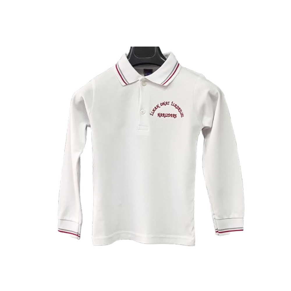 İlhan Onat İlkokulu Erkek Öğrenci Polo Yaka Uzun Kollu Tshirt