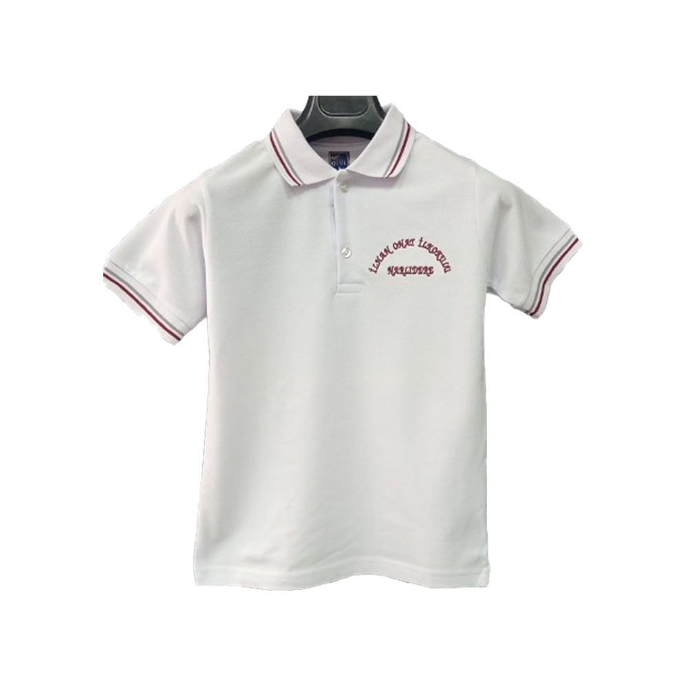 İlhan Onat İlkokulu Erkek Öğrenci Polo Yaka Kısa Kollu Tshirt