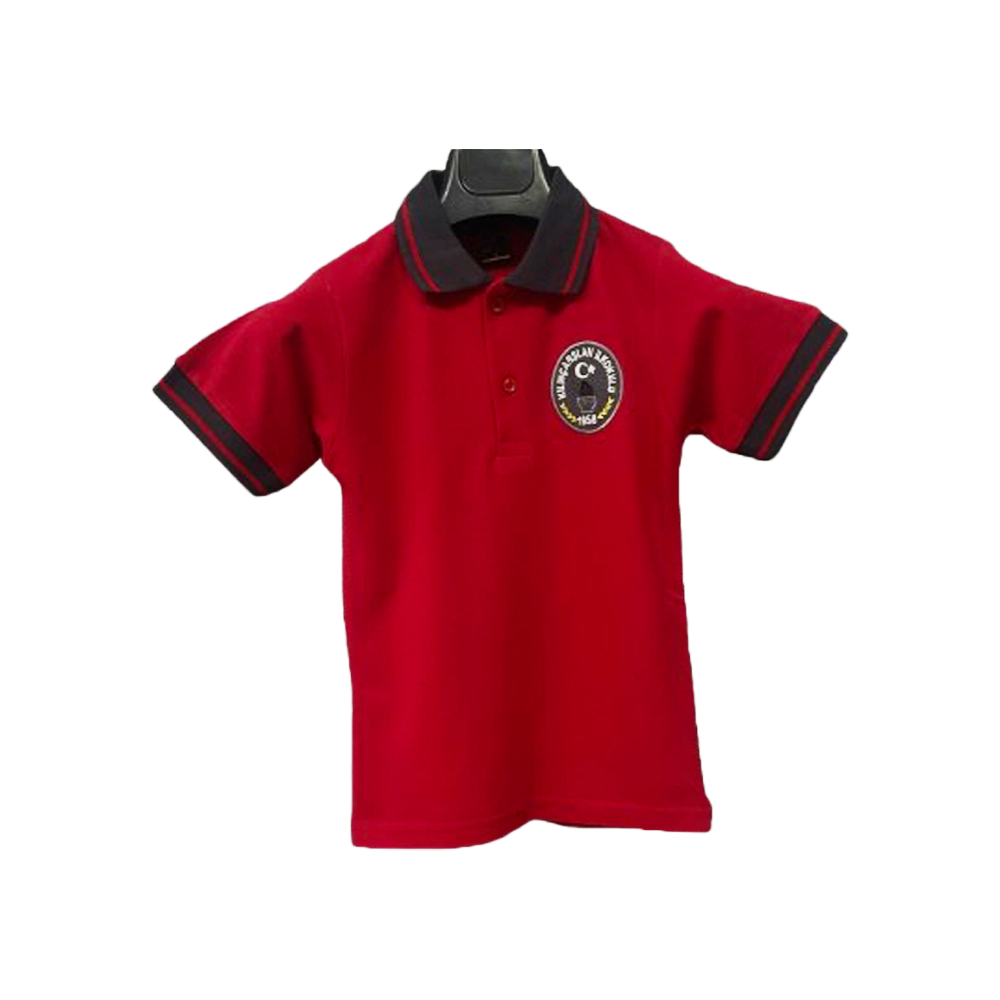 Kılıçarslan İlkokulu Kız Öğrenci Polo Yaka Kısa Kollu Tshirt