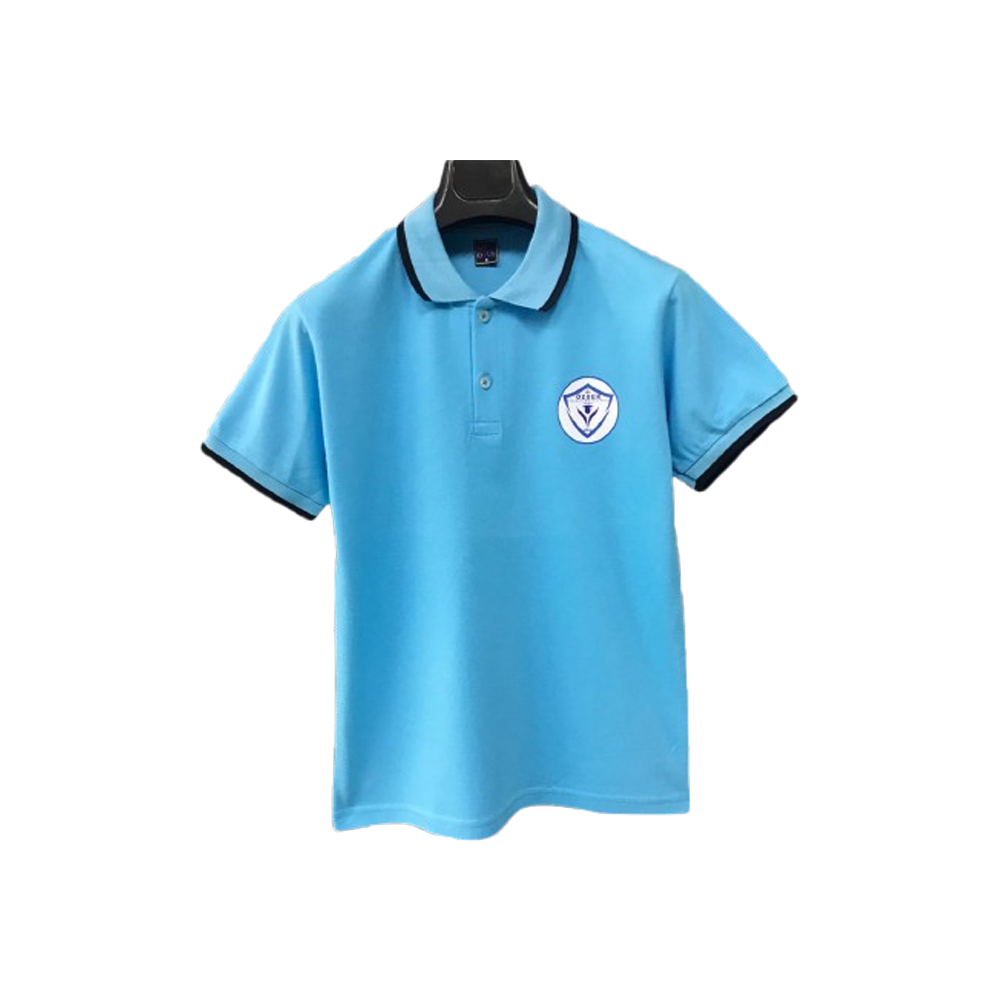 Özbek İlkokulu Erkek Öğrenci Polo Yaka Kısa Kollu Tshirt